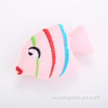 Nuevos productos para gatos Juguete de pescado de gatilla de tres colores